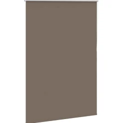 vidaXL Rolgordijn verduisterend koffie 105x130 cm stofbreedte 100,7 cm