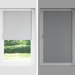 vidaXL Rolgordijn verduisterend 105x130 cm stofbreedte 100,7 cm