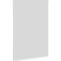 vidaXL Rolgordijn verduisterend 105x130 cm stofbreedte 100,7 cm wit
