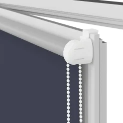 vidaXL Rolgordijn verduisterend 84,4 x 175 cm stofbreedte 80 cm marine