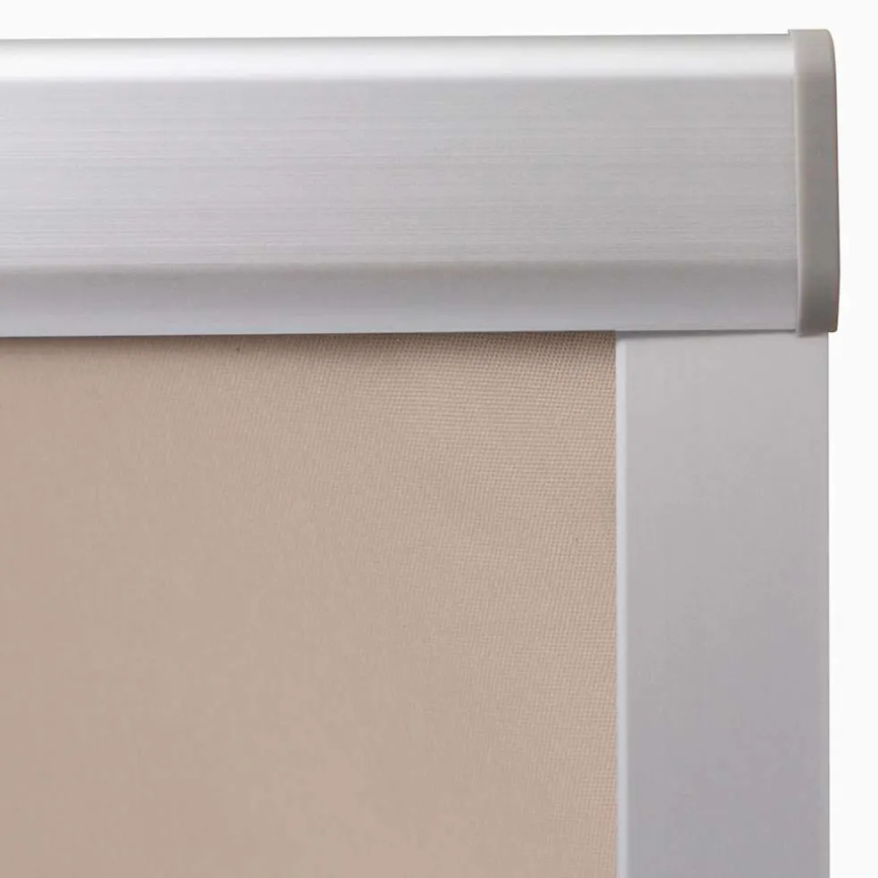 vidaXL Rolgordijn verduisterend beige 102 GGL en GGU