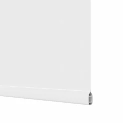 vidaXL Rolgordijn verduisterend 165x130 cm stofbreedte 161,6 cm wit