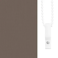 vidaXL Rolgordijn verduisterend 84,4 x 175 cm stofbreedte 80 cm koffiebruin