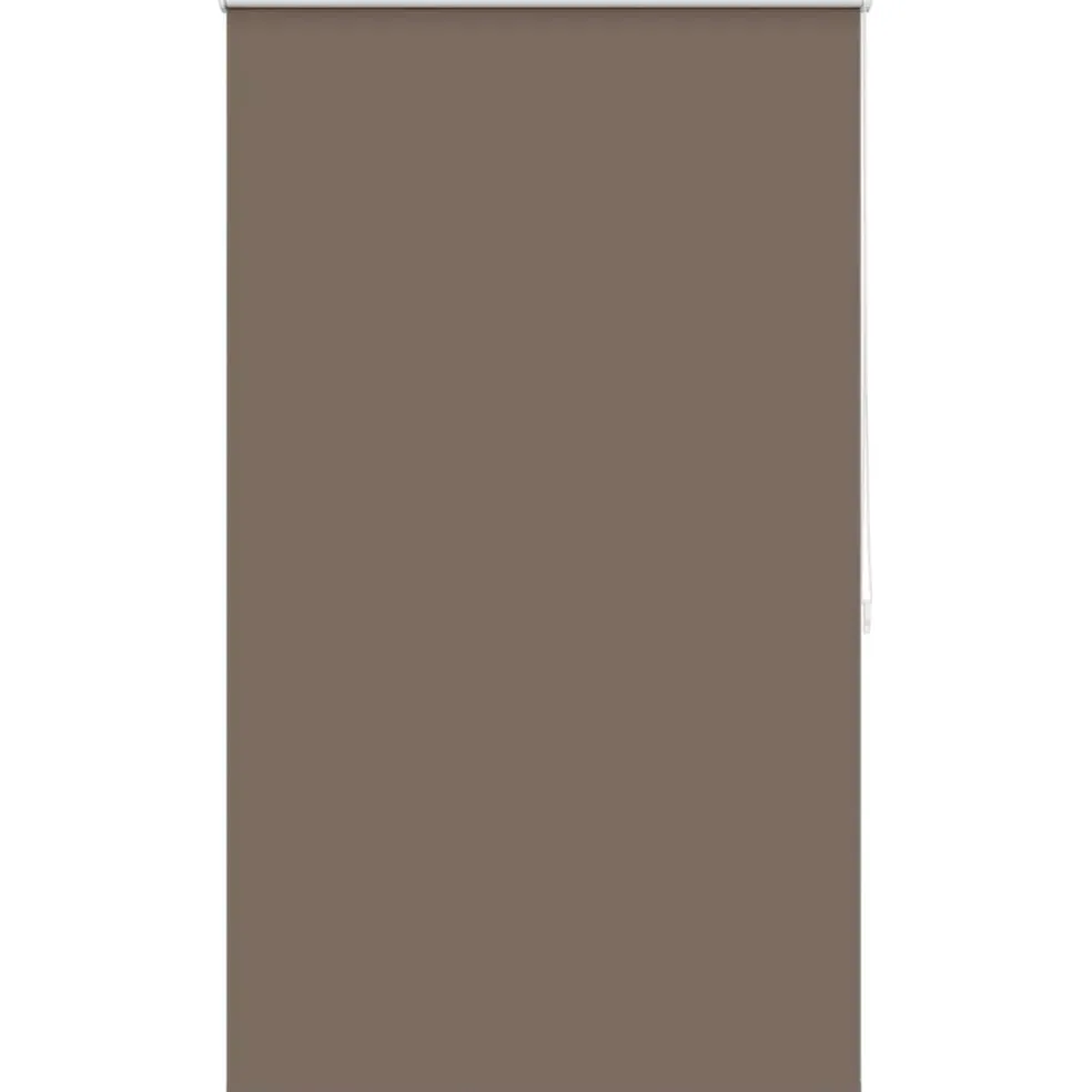 vidaXL Rolgordijn verduisterend 84,4 x 175 cm stofbreedte 80 cm koffiebruin