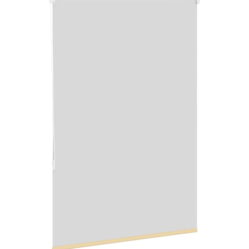 vidaXL Rolgordijn verduisterend 105x130 cm stofbreedte 100,7 cm beige