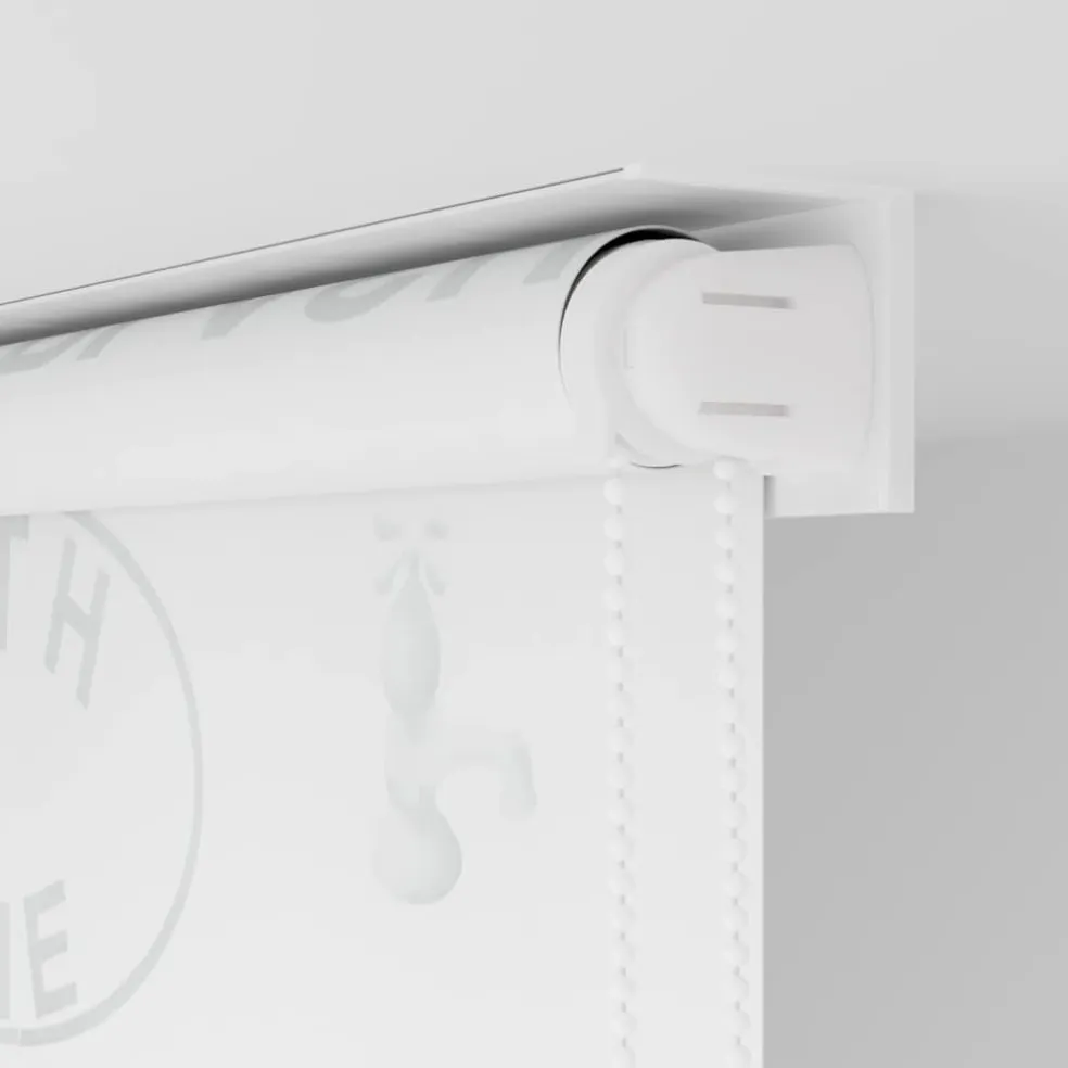 vidaXL Rolgordijn voor douche 80x240 cm splash