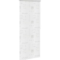 vidaXL Rolgordijn voor douche 80x240 cm splash