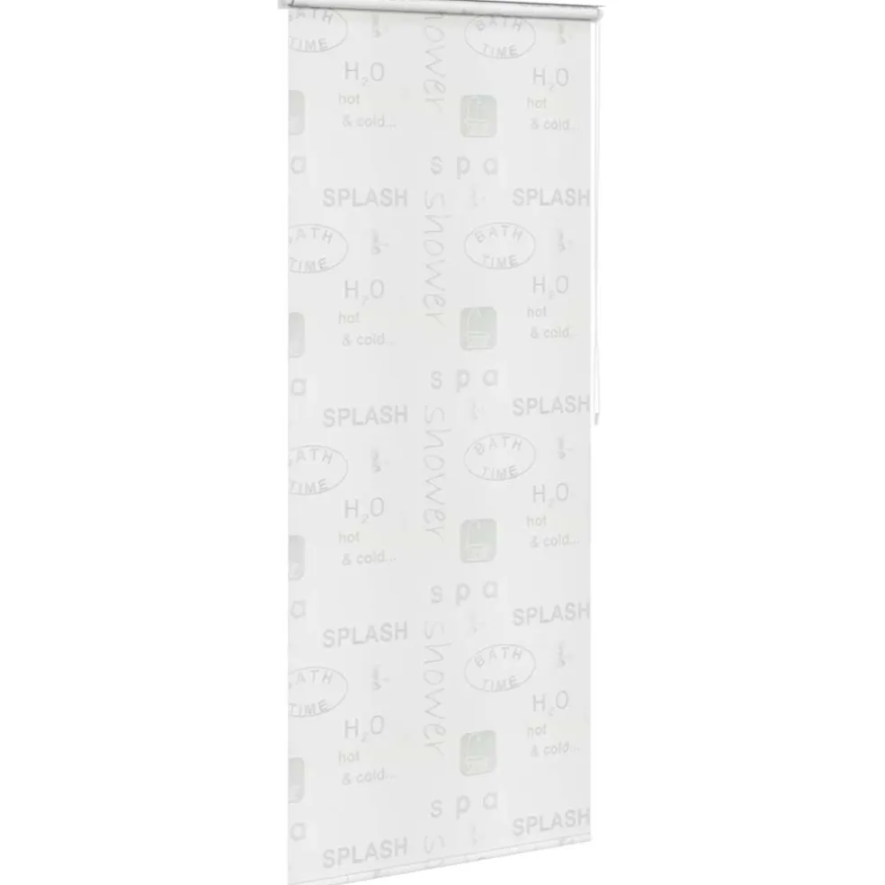 vidaXL Rolgordijn voor douche 80x240 cm splash
