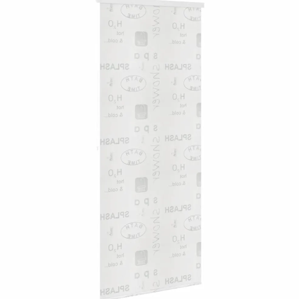 vidaXL Rolgordijn voor douche 80x240 cm splash