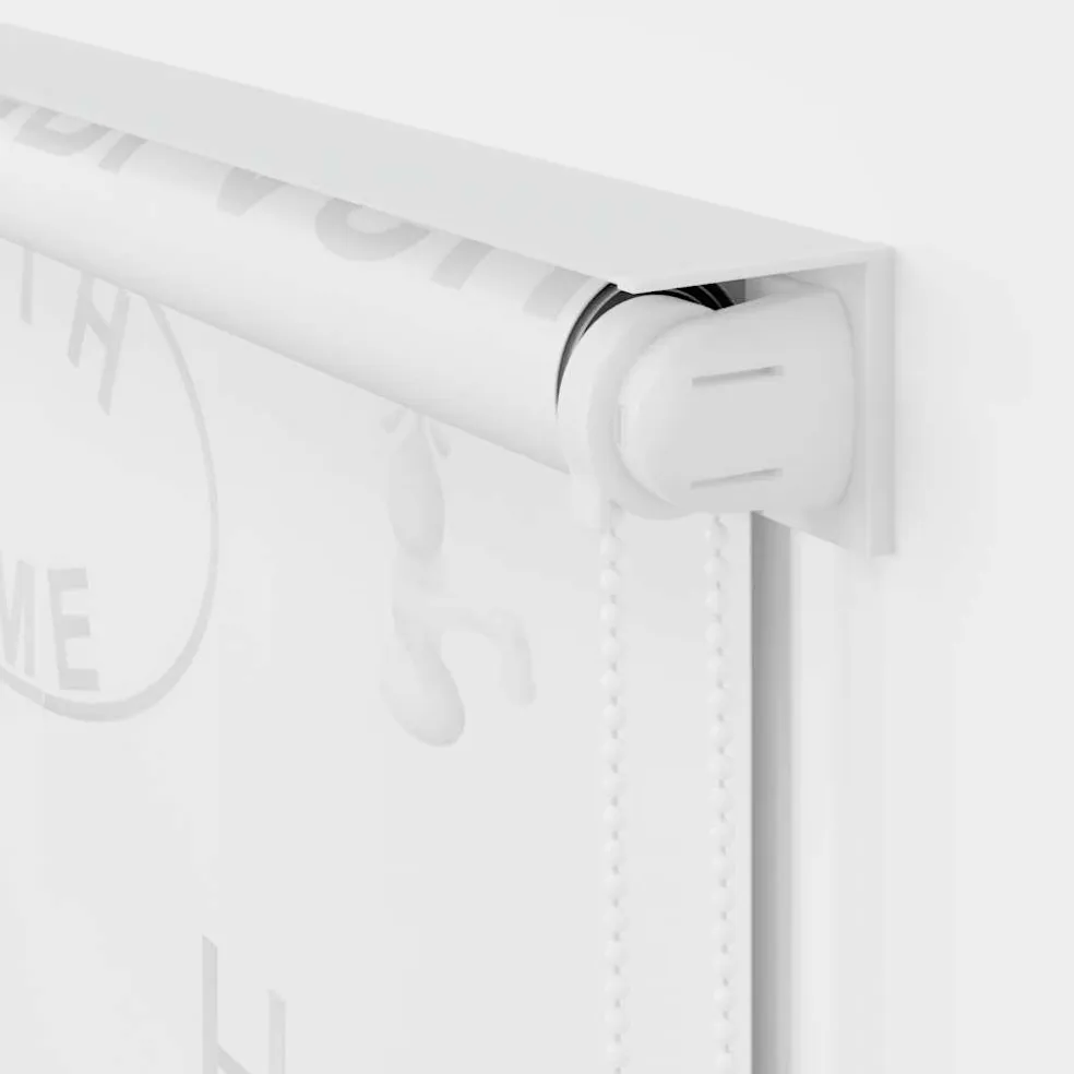 vidaXL Rolgordijn voor douche 80x240 cm splash