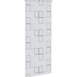 vidaXL Rolgordijn voor douche 80x240 cm vierkant