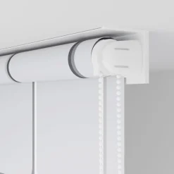 vidaXL Rolgordijn voor douche 80x240 cm wit
