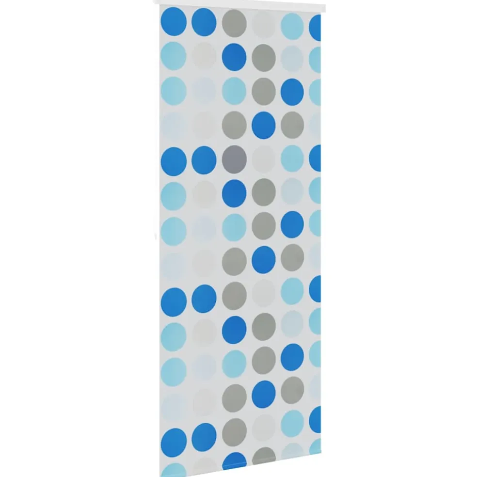 vidaXL Rolgordijn voor douche 80x240 cm cirkel