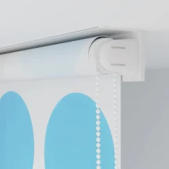 vidaXL Rolgordijn voor douche 80x240 cm cirkel