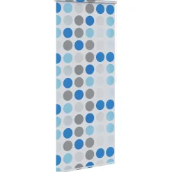 vidaXL Rolgordijn voor douche 80x240 cm cirkel
