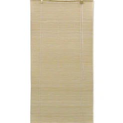 vidaXL Rolgordijn 80x160 cm bamboe natuurlijk