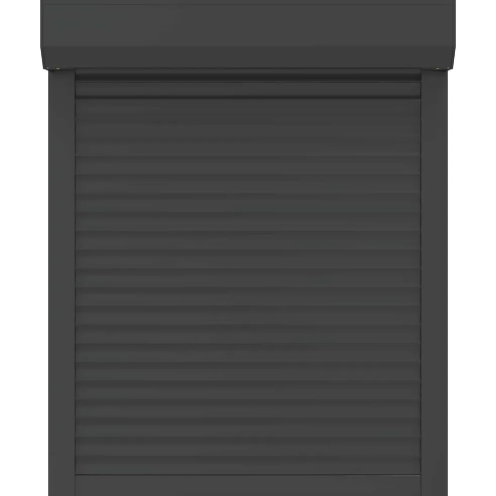 vidaXL Roljaloezie Antraciet 70 x 100 cm Aluminium en Polyurethaan