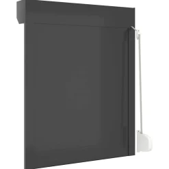 vidaXL Roljaloezie Antraciet 70 x 100 cm Aluminium en Polyurethaan