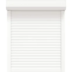 vidaXL Roljaloezie Wit 70 x 100 cm Aluminium en Polyurethaan