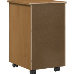 vidaXL Rolling Kast MOSS HoningBruin 34 x 39 x 56 cm