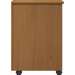 vidaXL Rolling Kast MOSS HoningBruin 34 x 39 x 56 cm