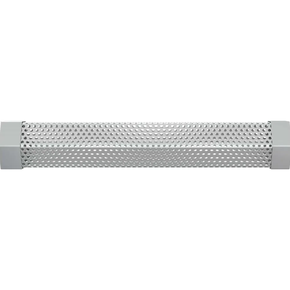 vidaxl Rookbuis 2 st 5 x 5 x 30 cm Roestvrij staal 304 zilver