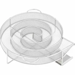 vidaXL Rookgenerator koud rond 19,5 cm roestvrij staal