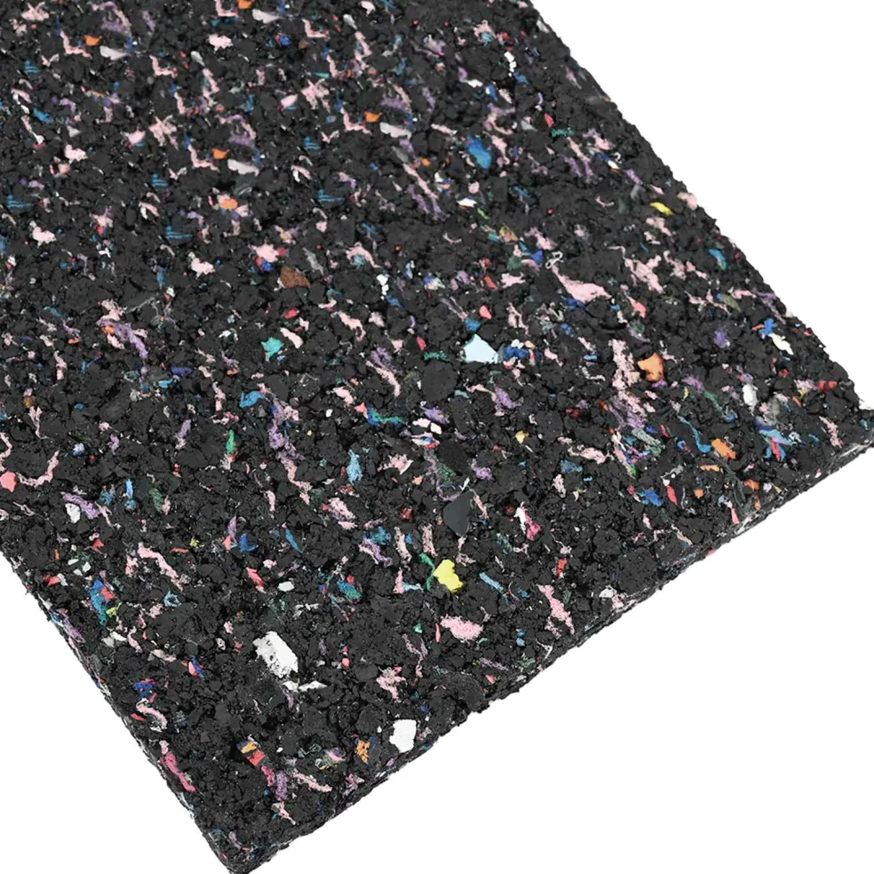 vidaXL Rubbergranulaatrol Zwart 200 x 5 x 0,3 cm Rubber