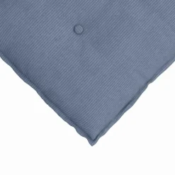 vidaXL Rugkussen Blauw 50 x 45 cm Katoen Stof