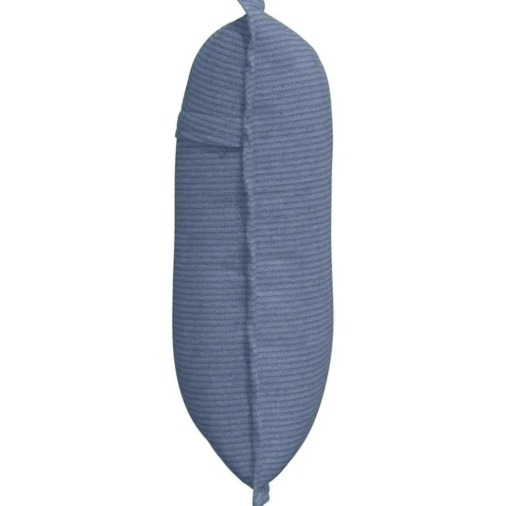 vidaXL Rugkussen Blauw 50 x 45 cm Katoen Stof