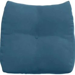 vidaXL Rugkussen Blauw 45 x 24 x 50 cm Fluweel