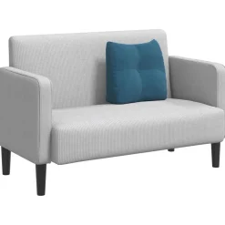 vidaXL Rugkussen Blauw 45 x 24 x 50 cm Fluweel