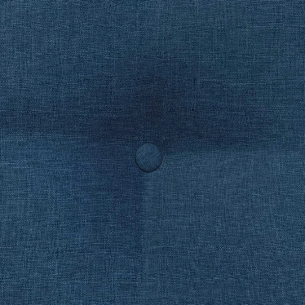 vidaXL Rugkussen Blauw 45 x 24 x 50 cm Stof