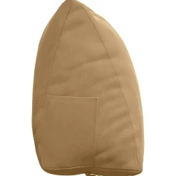 vidaXL Rugkussen Bruin 60 x 20 x 50 cm Cordstof