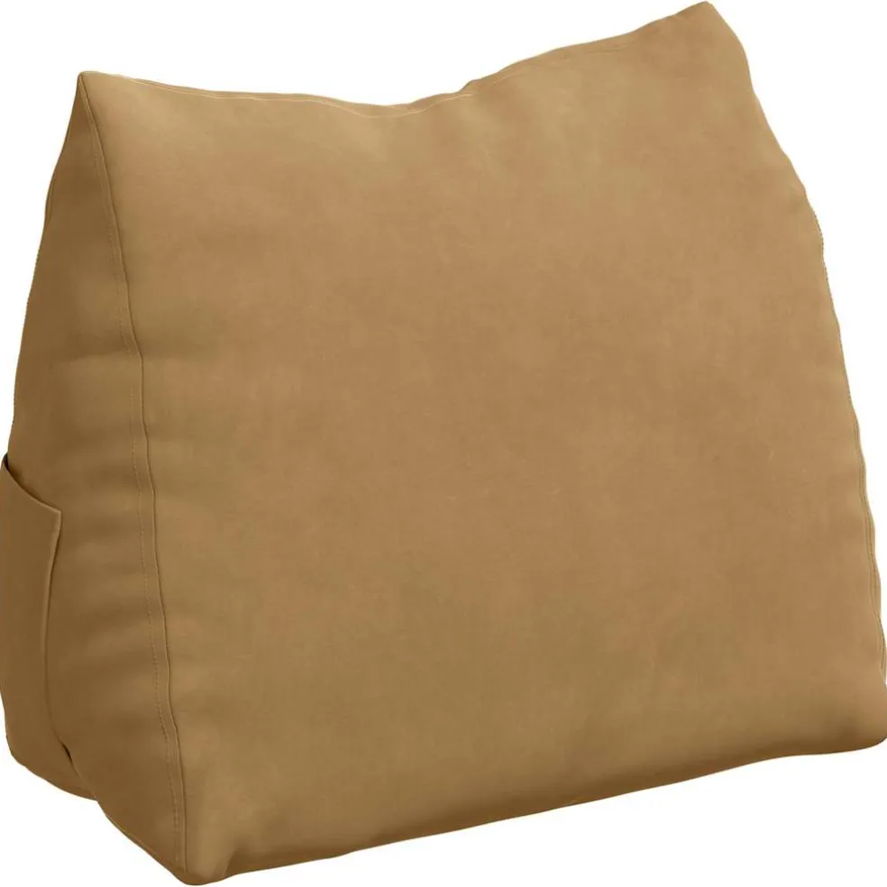 vidaXL Rugkussen Bruin 60 x 20 x 50 cm Cordstof