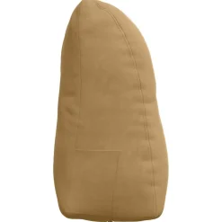 vidaXL Rugkussen Bruin 45 x 24 x 50 cm Fluweel