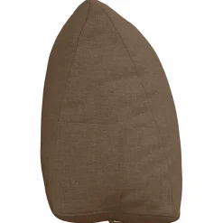 vidaXL Rugkussen Bruin 45 x 20 x 35 cm Stof
