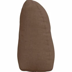 vidaXL Rugkussen Bruin 45 x 24 x 50 cm Stof