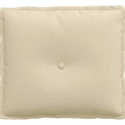 vidaXL Rugkussen Crème 50 x 19 x 45 cm Stof