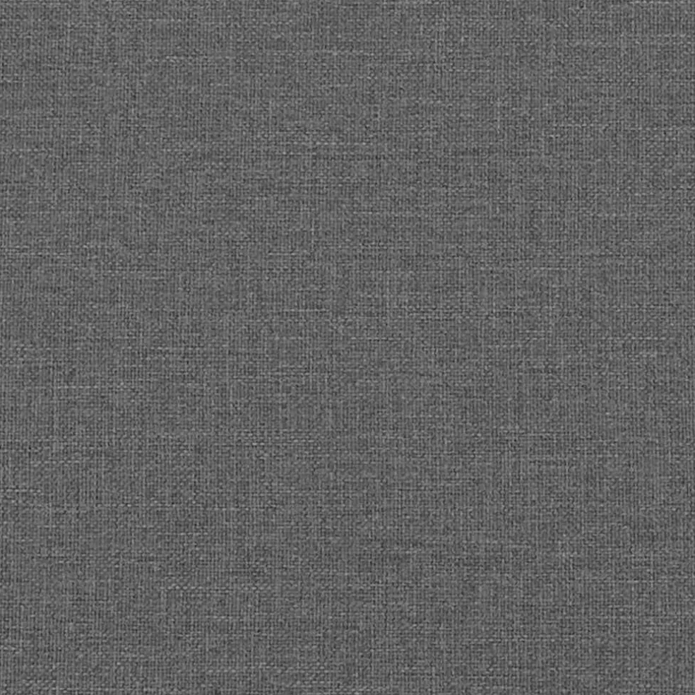 vidaXL Rugkussen Donkergrijs 50 x 19 x 45 cm Stof