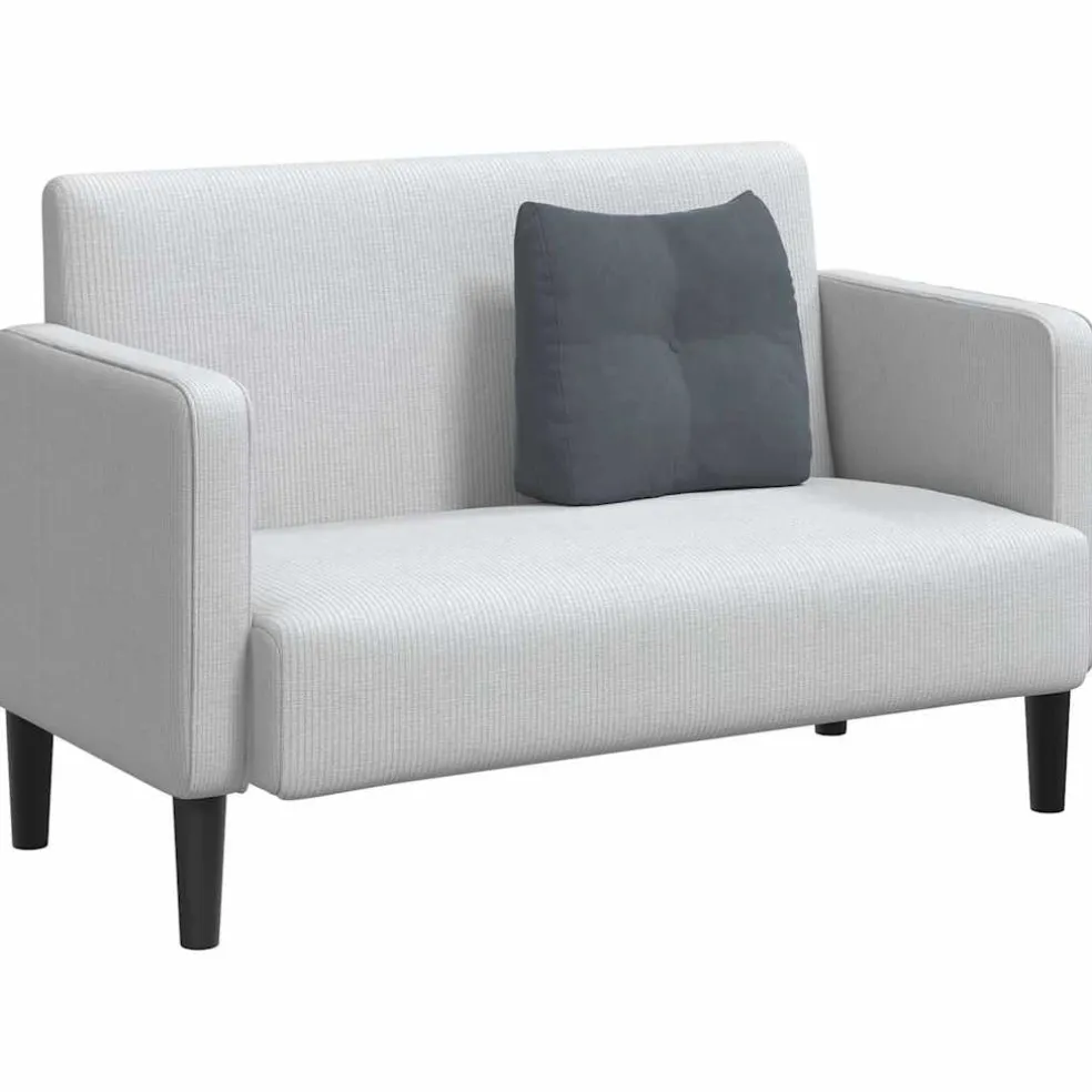 vidaXL Rugkussen Donkergrijs 45 x 24 x 50 cm Fluweel