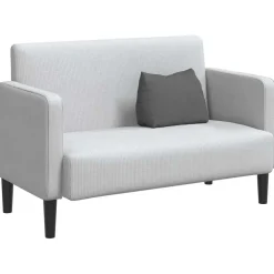 vidaXL Rugkussen Donkergrijs 45 x 20 x 35 cm Stof