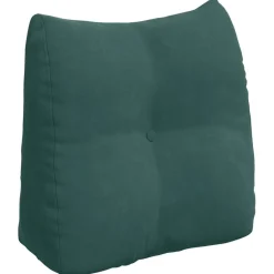vidaXL Rugkussen Donkergroen 45 x 24 x 50 cm Fluweel