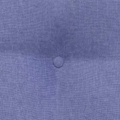 vidaXL Rugkussen Jeans Blauw 45 x 24 x 50 cm Stof