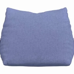 vidaXL Rugkussen Jeans Blauw 45 x 20 x 35 cm Stof