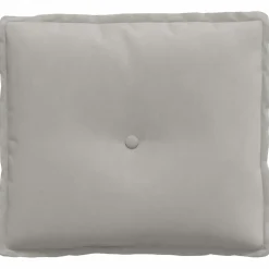 vidaXL Rugkussen Lichtgrijs 50 x 45 cm Microvezel Stof