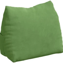 vidaXL Rugkussen Lichtgroen 45 x 20 x 35 cm Cordstof