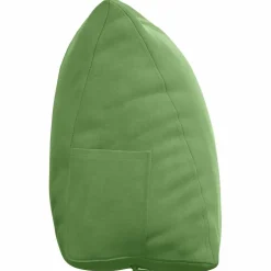 vidaXL Rugkussen Lichtgroen 45 x 20 x 35 cm Cordstof