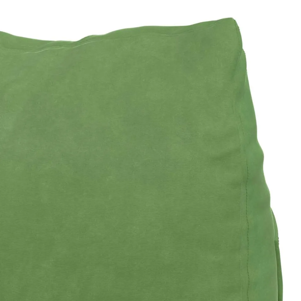 vidaXL Rugkussen Lichtgroen 45 x 20 x 35 cm Cordstof