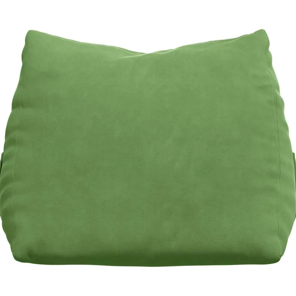 vidaXL Rugkussen Lichtgroen 45 x 20 x 35 cm Cordstof